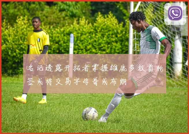 名记透露开拓者掌握雄鹿多枚首轮签或将交易字母哥或布朗